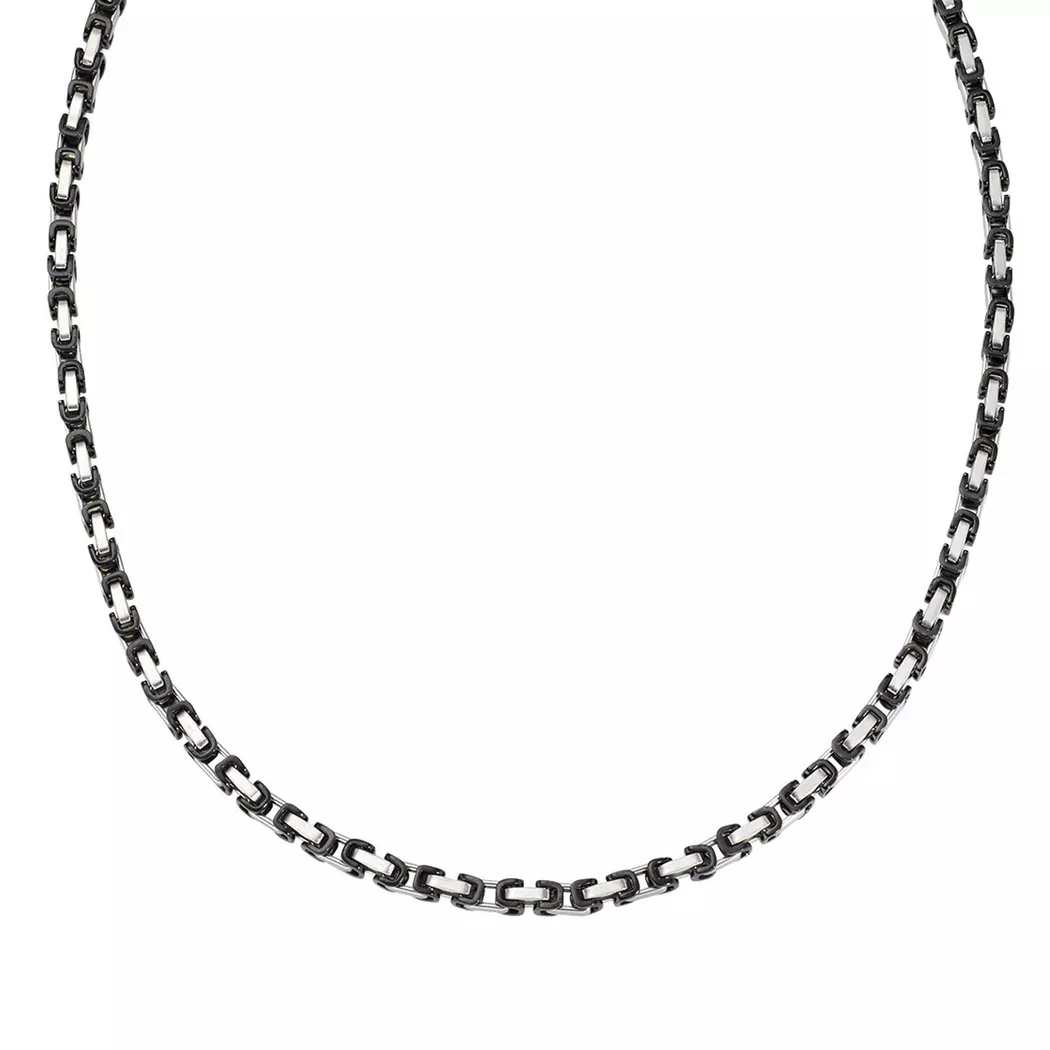 Amen - Halskette, Men Steel, 50.5CM, Silber 2