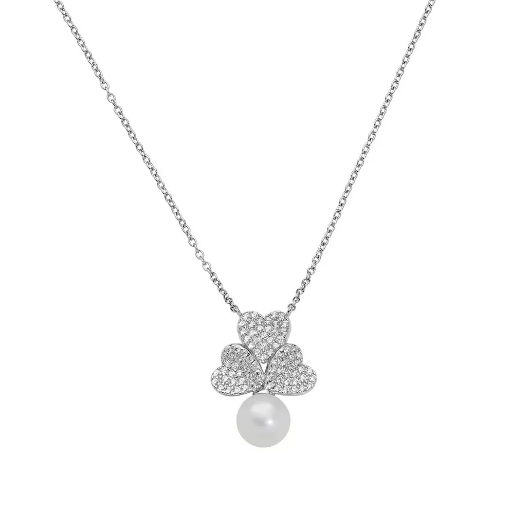 Amen - Halskette, Pearls, 40.5CM, Silber 2