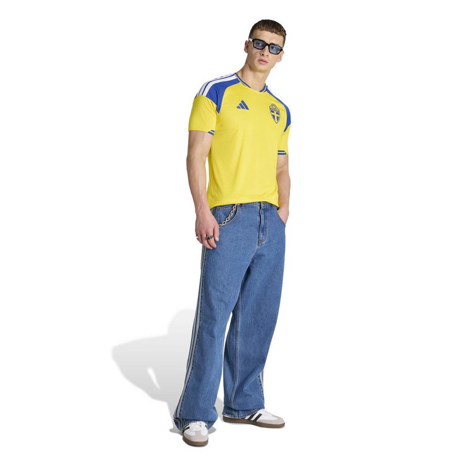 adidas Sweden 26 Home Replica Men Maillot de foot 