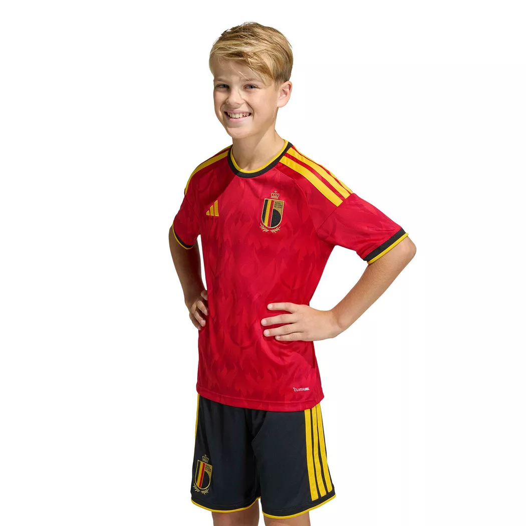 Adidas - Fussball Trikot, Belgium 26 Home Replica Kids, 128, Rot