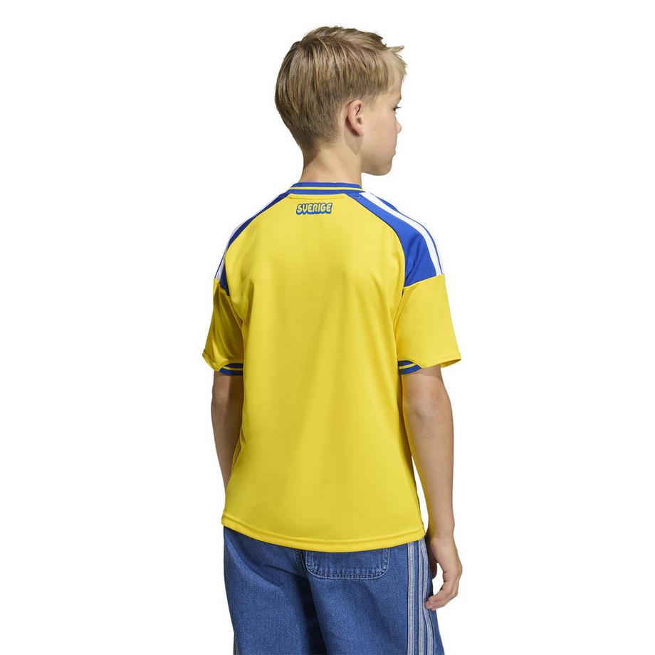adidas Sweden 26 Home Replica Kids Maillot de foot 