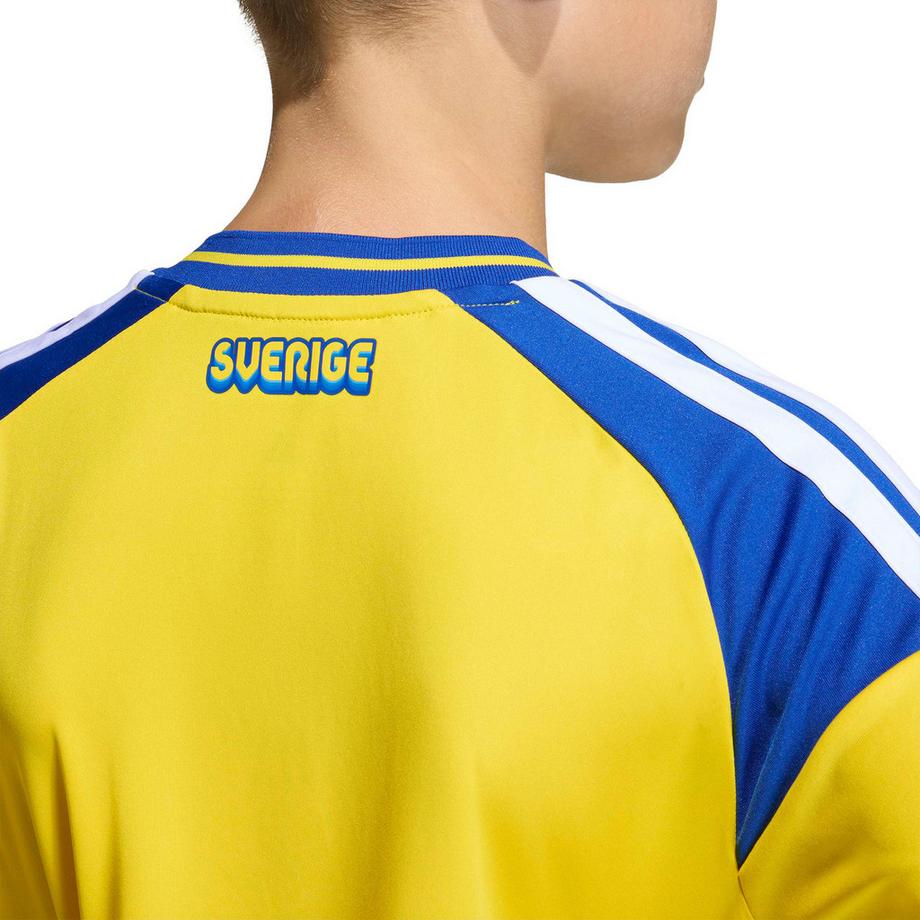 adidas Sweden 26 Home Replica Kids Maillot de foot 