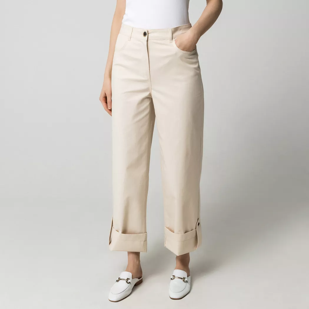 Max & Co - Hose, für Damen, Ecru, Größe 36