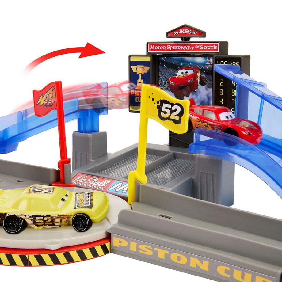 Mattel  Disney Pixar Cars 2-in-1 Piston Cup 