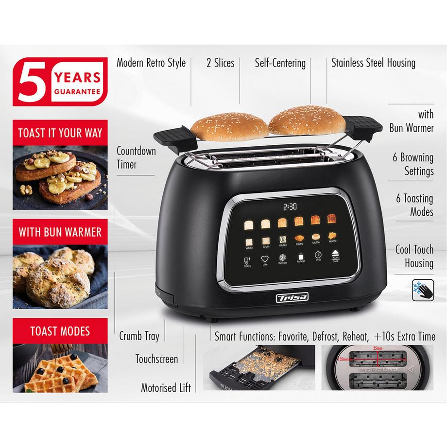 Trisa Toaster, 2 fentes Toast IT 