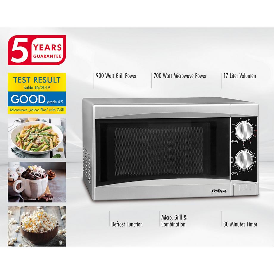 Trisa Micro-ondes Mikro Plus, avec grill 