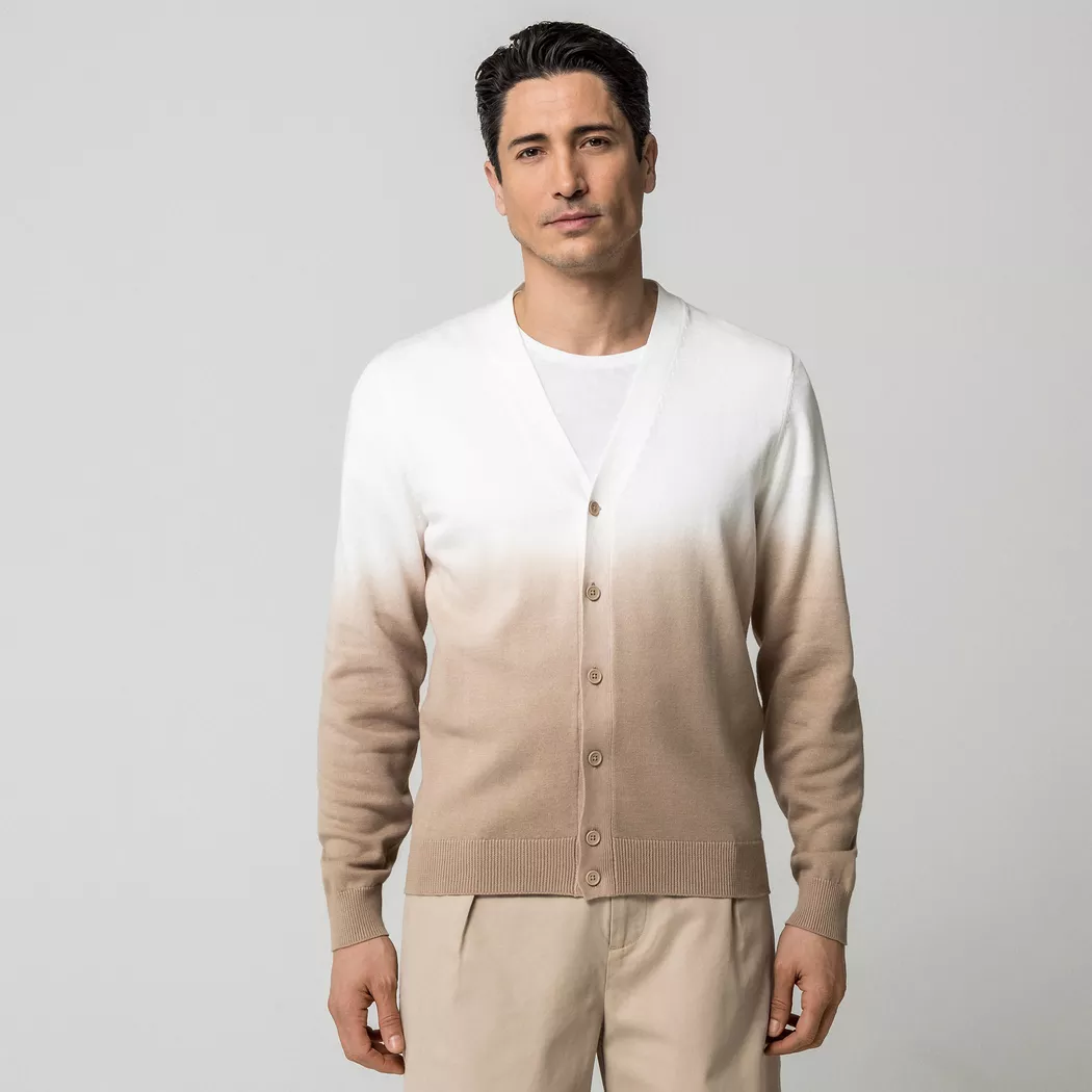Manor Man - Pullover, für Herren, Beige, Größe M