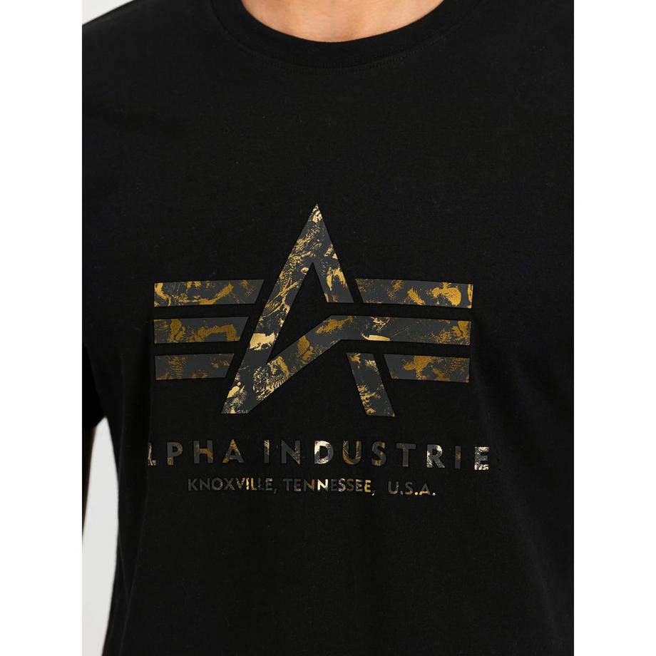 Alpha Industries T-Shirt Basic con Stampa Logo  