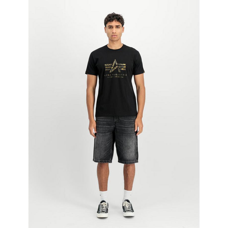 Alpha Industries T-Shirt Basic con Stampa Logo  