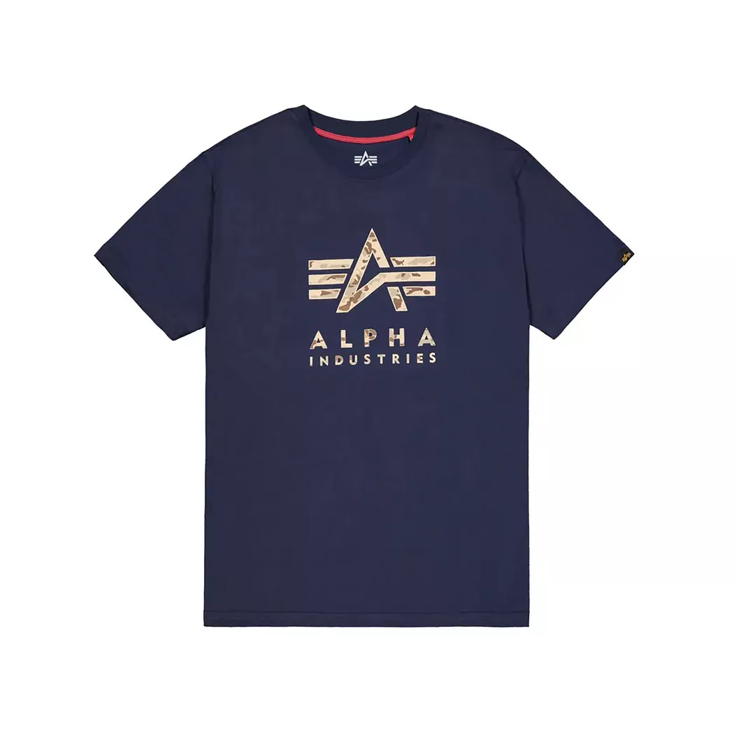 Alpha Industries T-shirt à Manches Courtes Camo Tpu T Ultra Navy S Homme