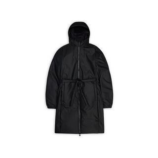 RAINS Giacca lunga con cappuccio  