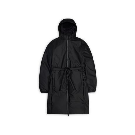 RAINS Giacca lunga con cappuccio  