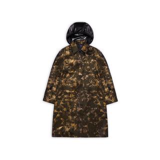 RAINS Trench-coat longueur genou avec capuche amovible  