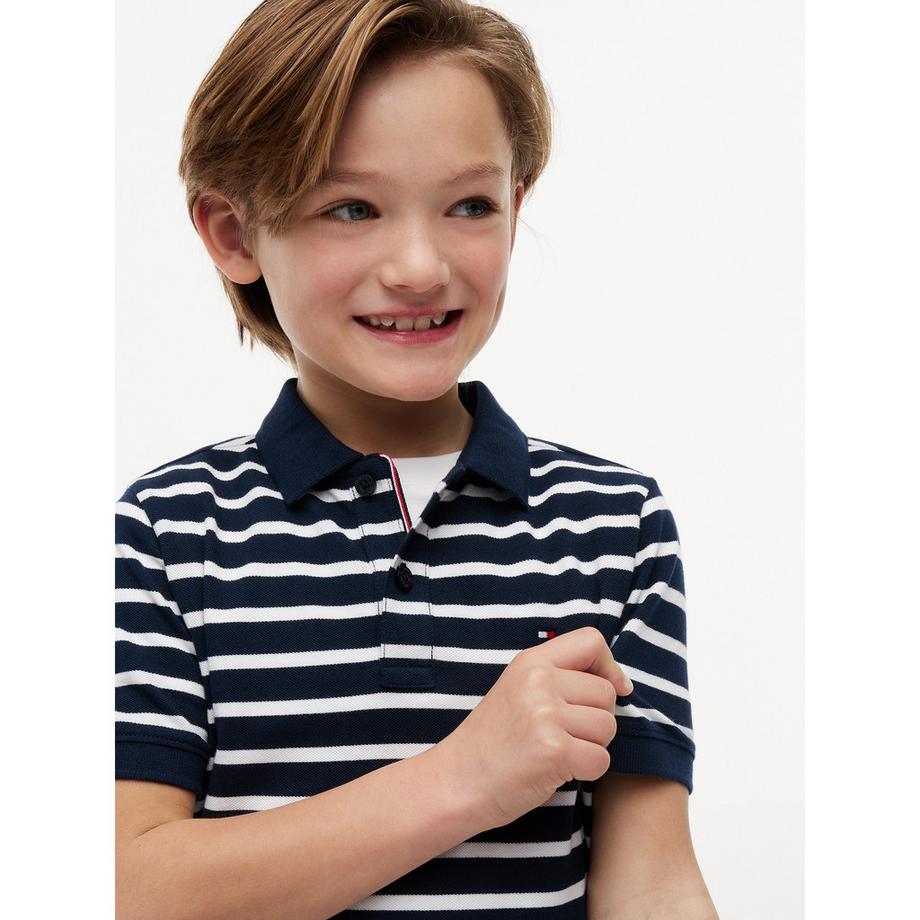 TOMMY HILFIGER FLAG POLO S/S Polo, manches courtes 