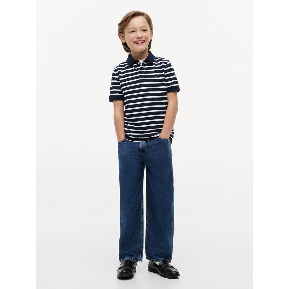TOMMY HILFIGER FLAG POLO S/S Polo, manches courtes 
