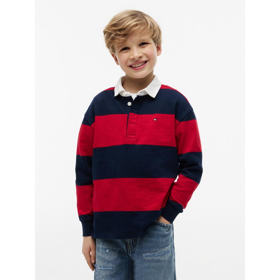 Poloshirt, langarm