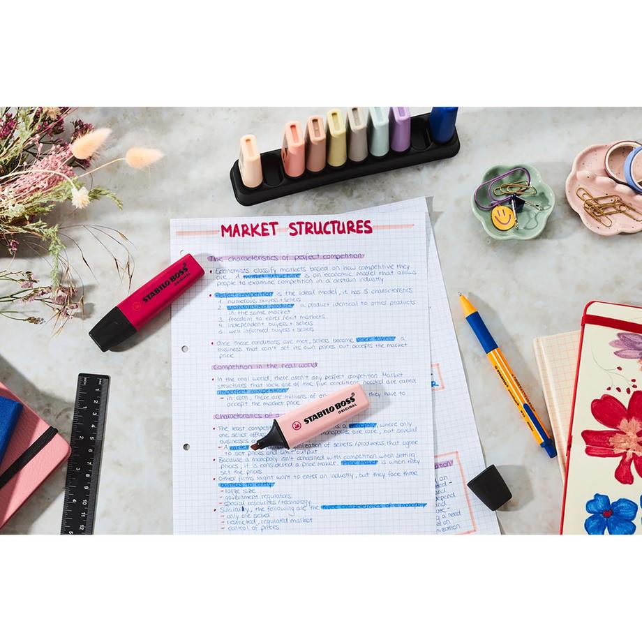 STABILO Set de surligneurs BOSS Wildflowers 