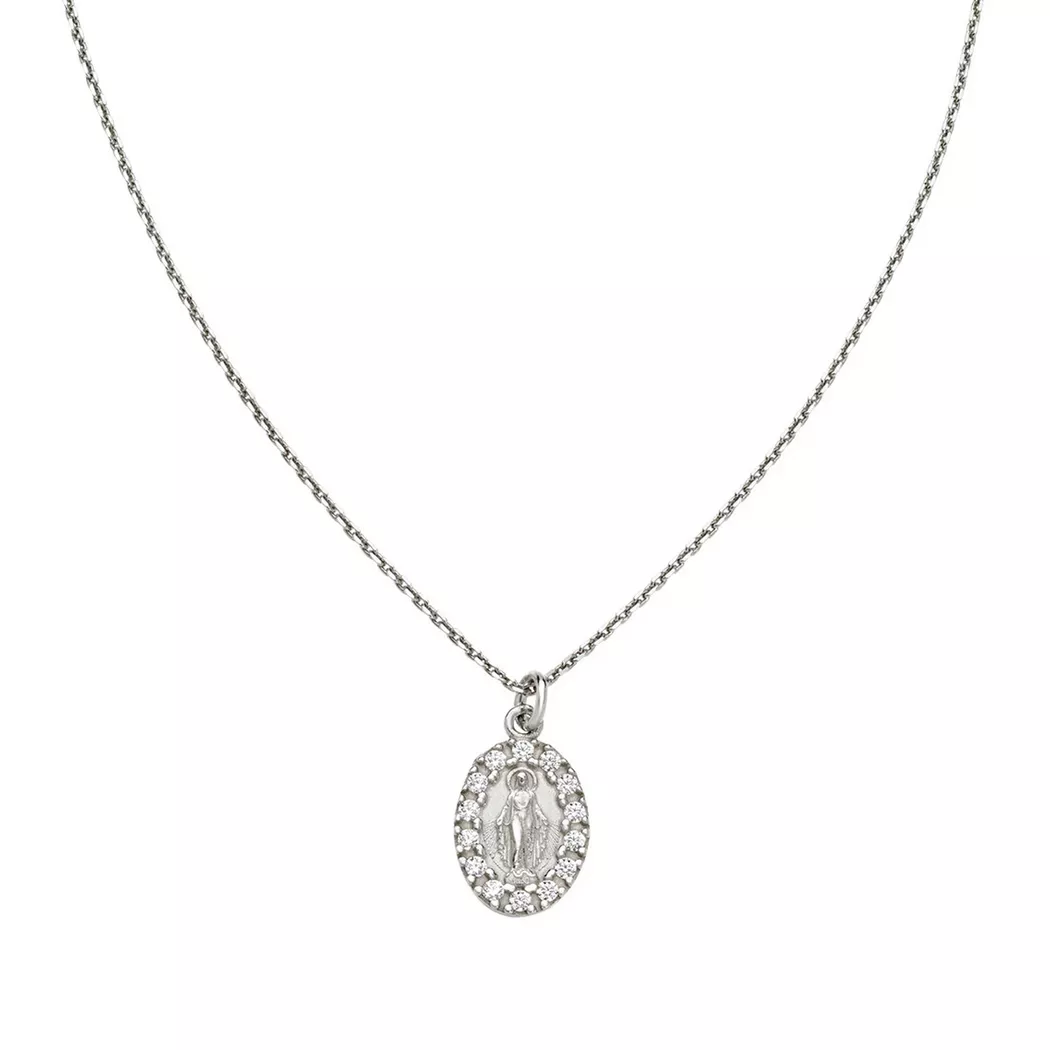 Amen - Halskette, Miraculous, 40.5CM, Silber
