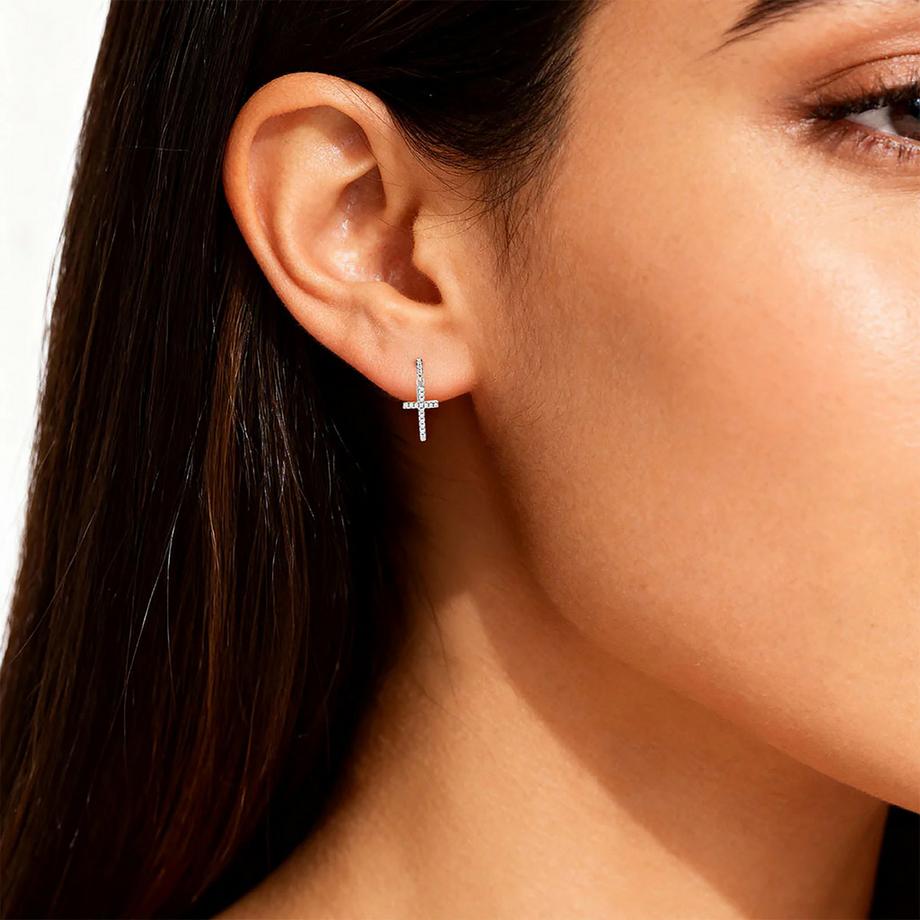 Amen CROSSES Boucles d'oreilles 