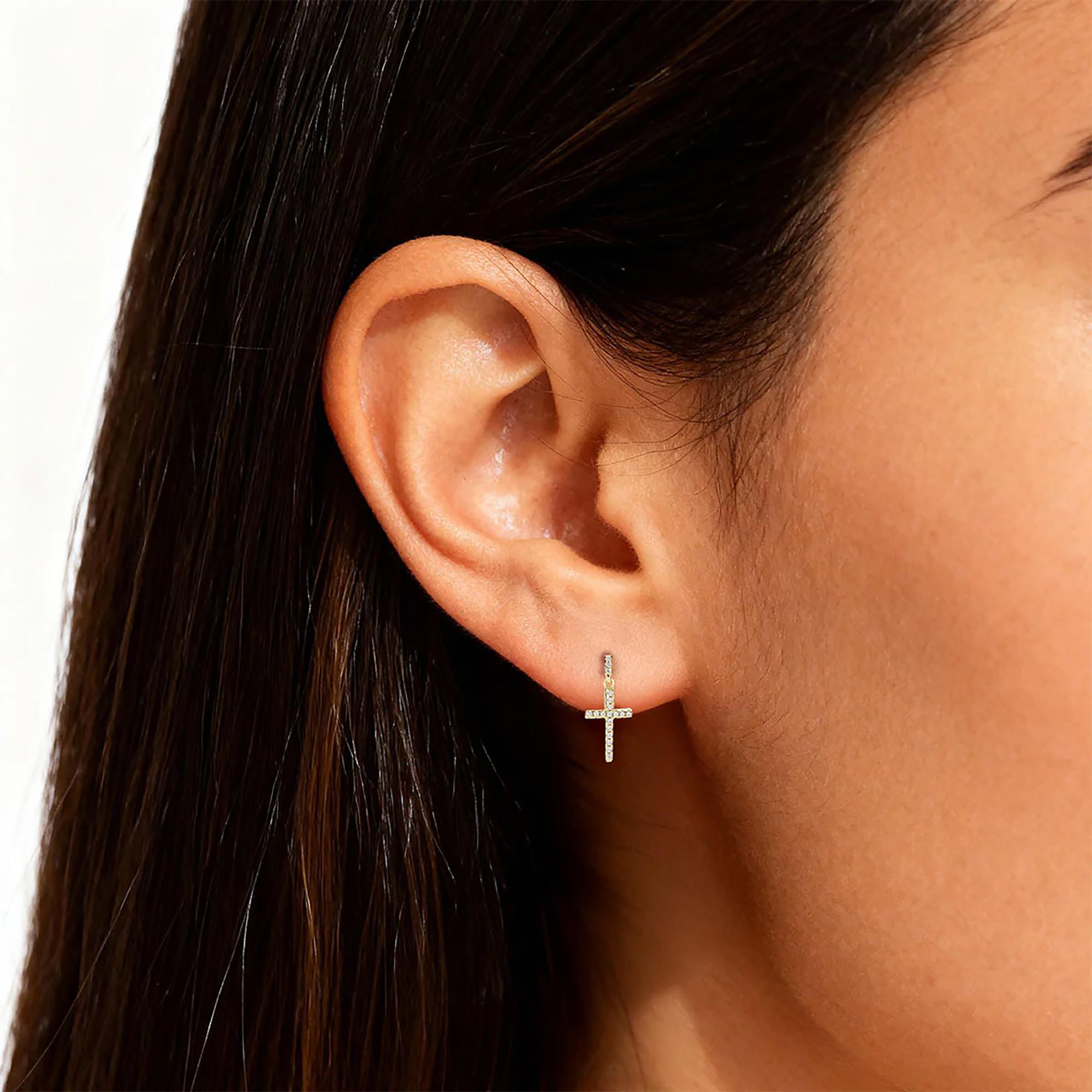 Amen CROSSES Ohrstecker 