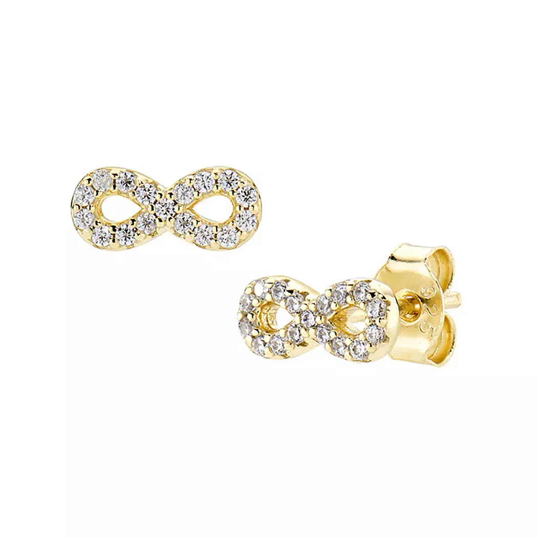 Amen - Ohrstecker, Cuddles Luxury, One Size, Goldfarben