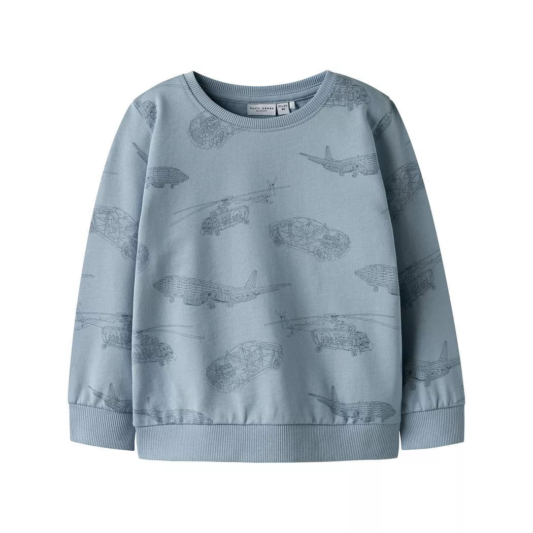 Name It - Sweatshirt, 116, Blau