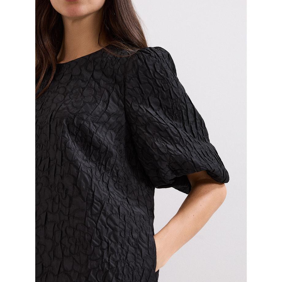 Phase Eight Strukturiertes Kurzarm Mini Kleid  