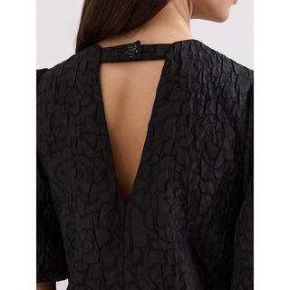 Phase Eight Mini abito testurizzato con maniche a sbuffo  