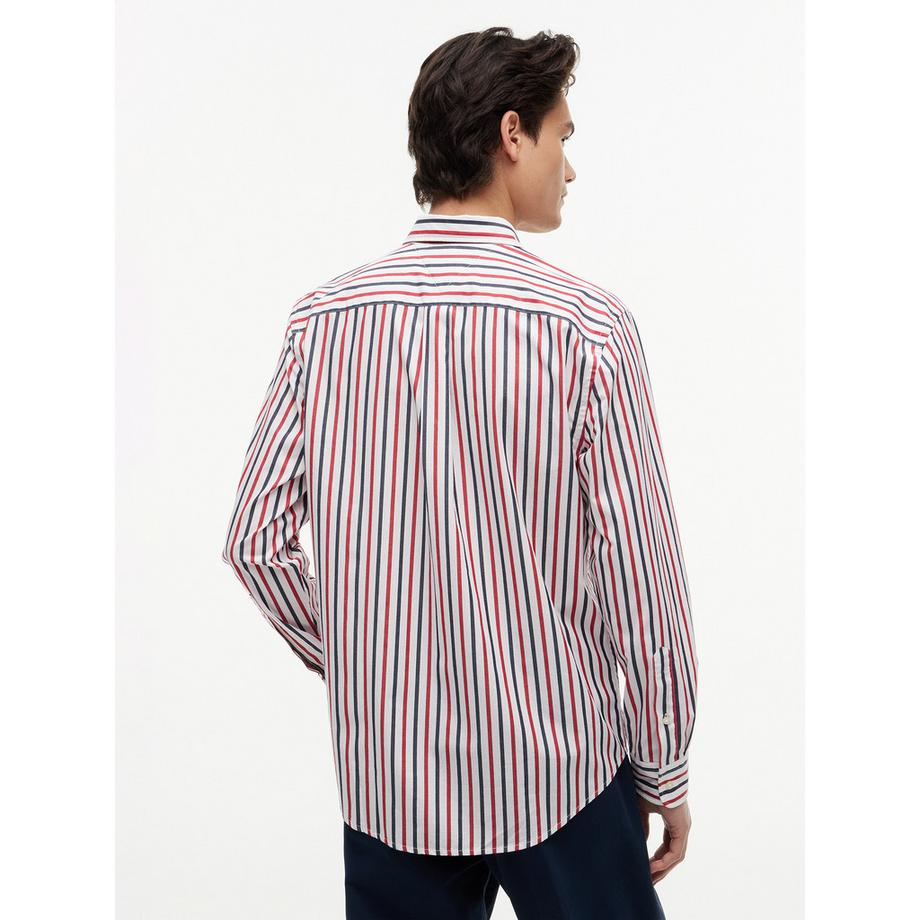 TOMMY HILFIGER Chemise rayée à manches longues  