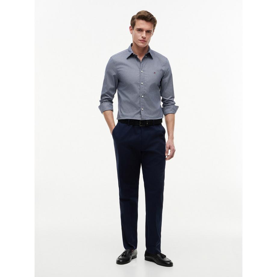 TOMMY HILFIGER Chemise à manches longues à motifs  
