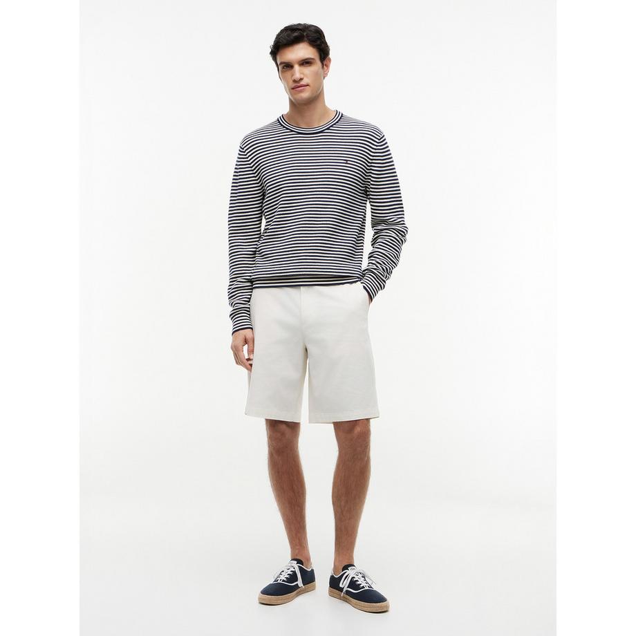 TOMMY HILFIGER Strukturierter Rundhals Pullover  