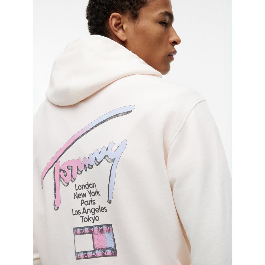 TOMMY JEANS Gradient Logo Hoodie  
