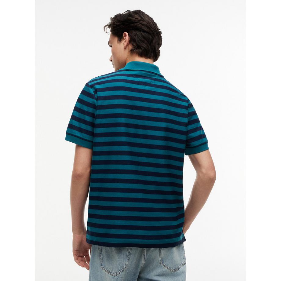 TOMMY JEANS Gestreiftes Polohemd  