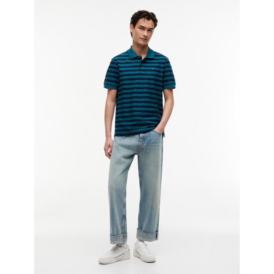 TOMMY JEANS Gestreiftes Polohemd  
