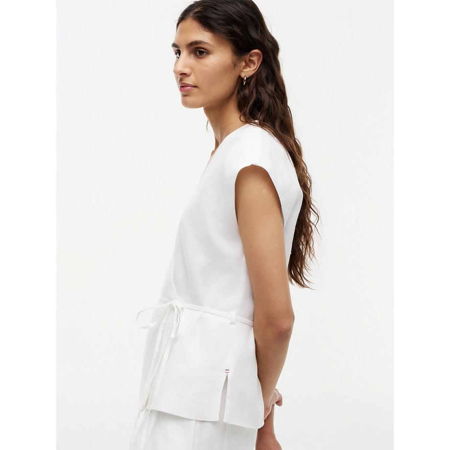 TOMMY HILFIGER Gilet cache-cœur à col en V  