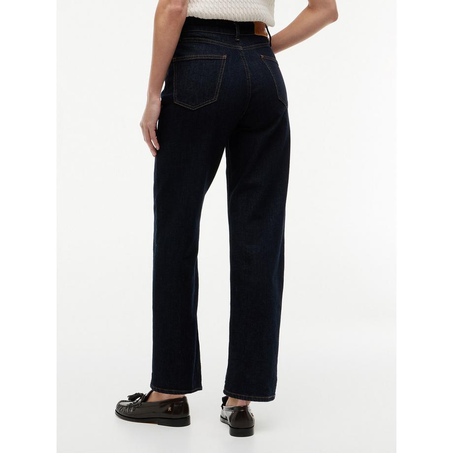 TOMMY HILFIGER Jean Droit Taille Haute  