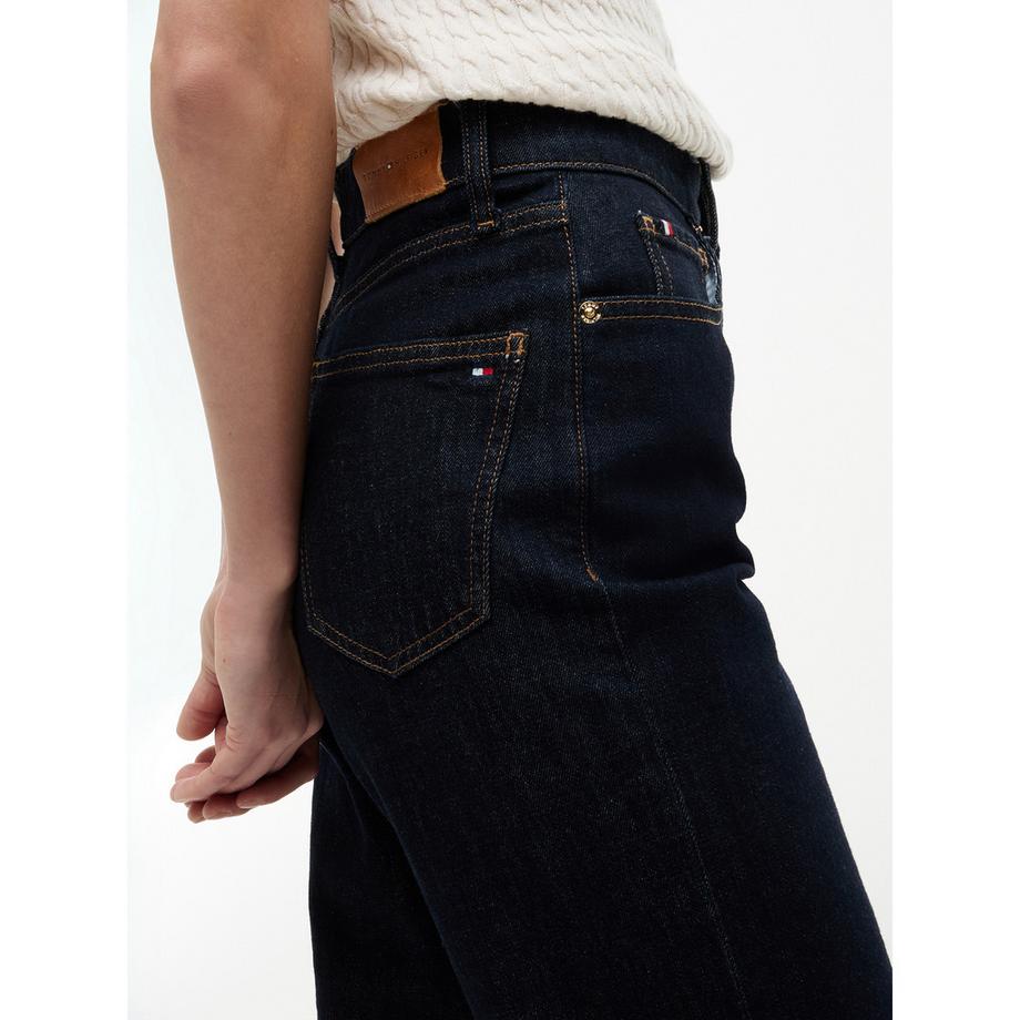TOMMY HILFIGER Jean Droit Taille Haute  