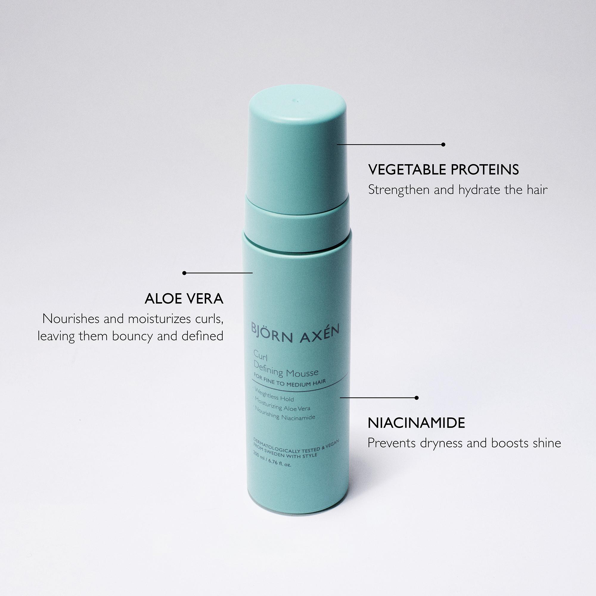 BJOERN AXEN  Curl Defining Mousse 