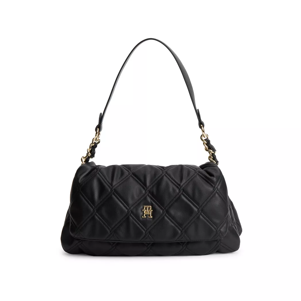 Tommy Hilfiger Women's Feminine Shoulder Bag Black