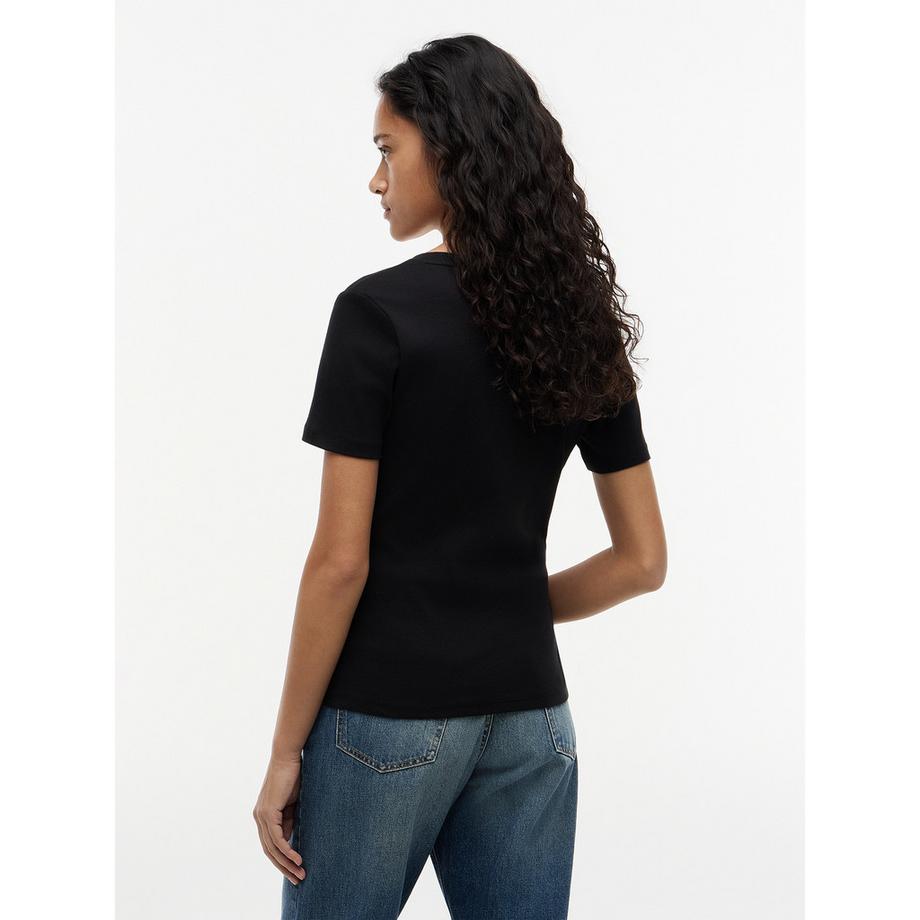 TOMMY HILFIGER V-NK SS V-Ausschnitt T-Shirt  