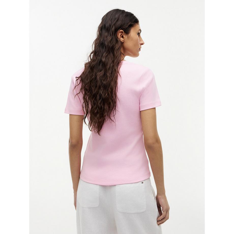 TOMMY HILFIGER V-NK SS V-Ausschnitt T-Shirt  