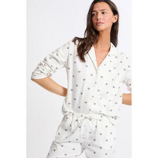 Etam Pyjama Lot de 2 avec Motif Coeur  