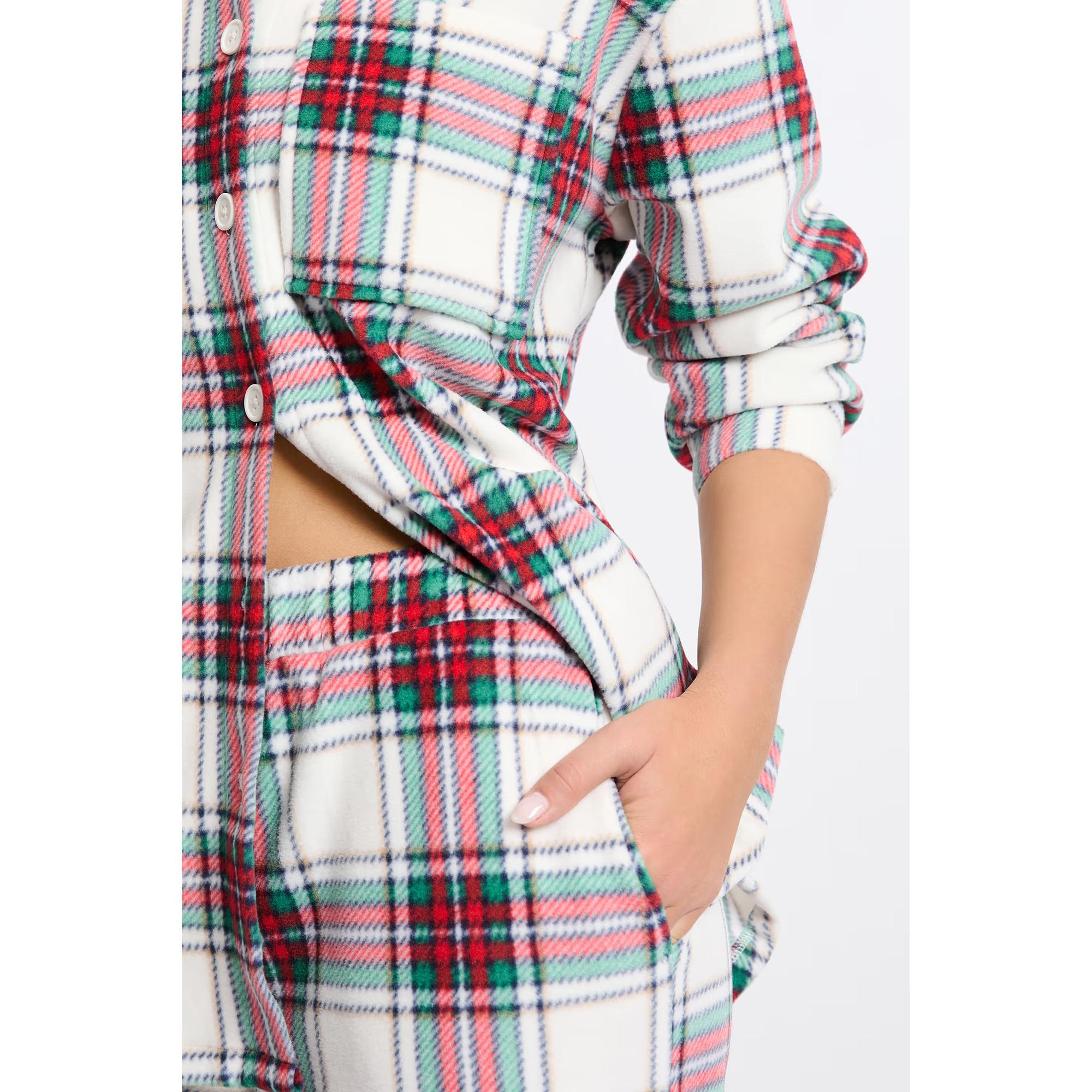 Etam Kariertes Langarmhemd  