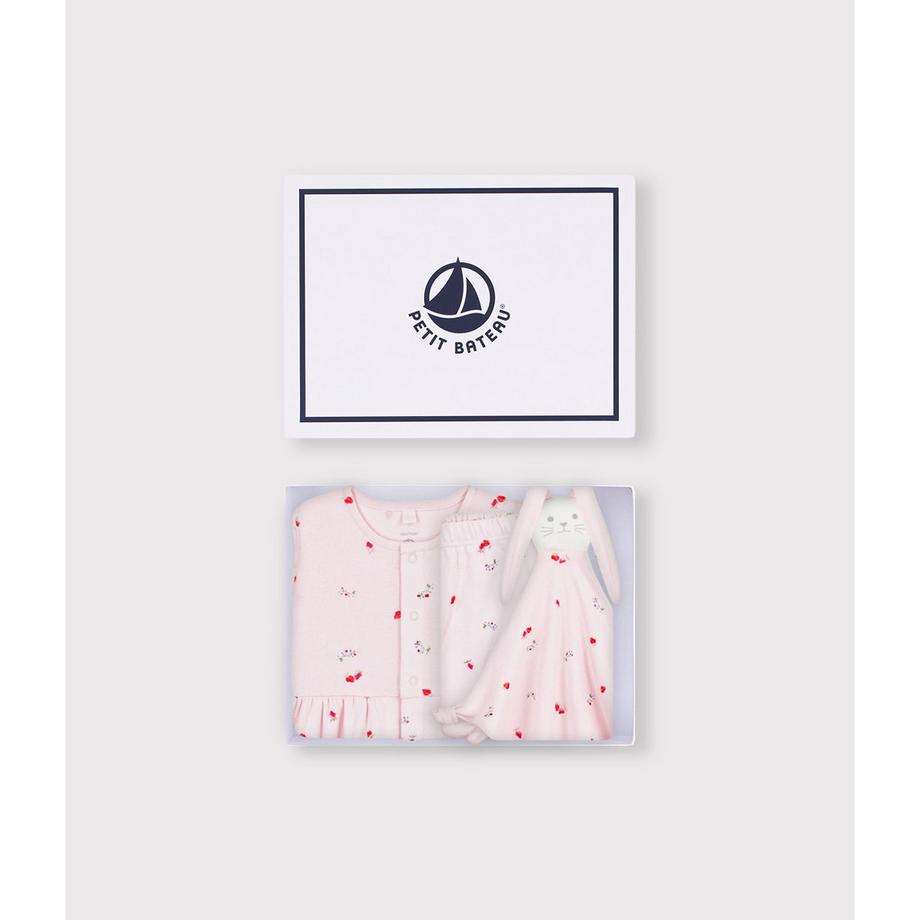 PETIT BATEAU  Set: Kleid & Pluderhose 