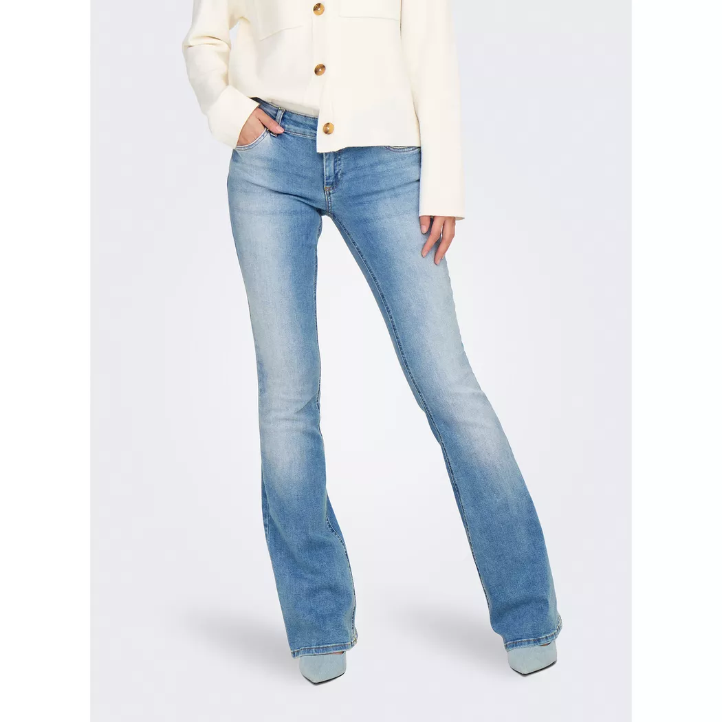 ONLY Jeans Wide Leg ONLMADISON blau   L/L32 damen
