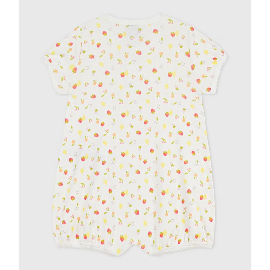PETIT BATEAU Bedruckter Kurzarm Strampler  