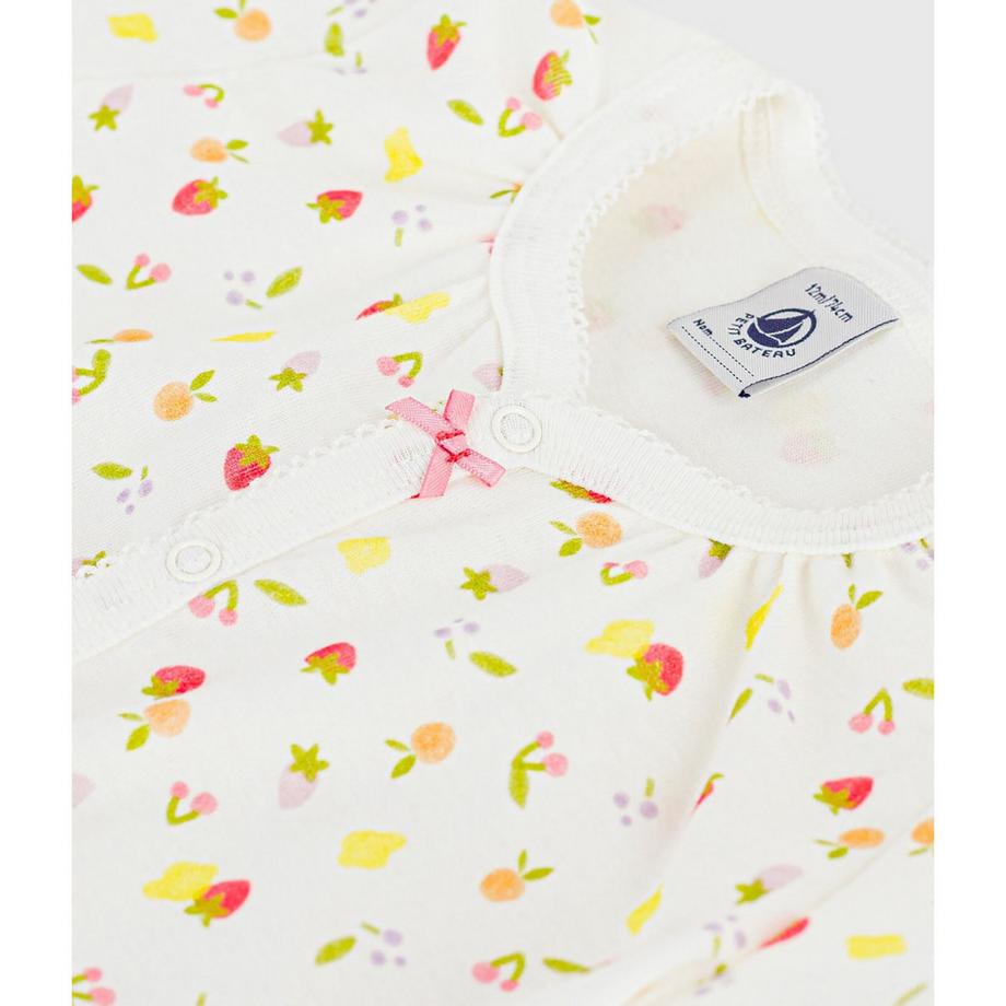 PETIT BATEAU Bedruckter Kurzarm Strampler  