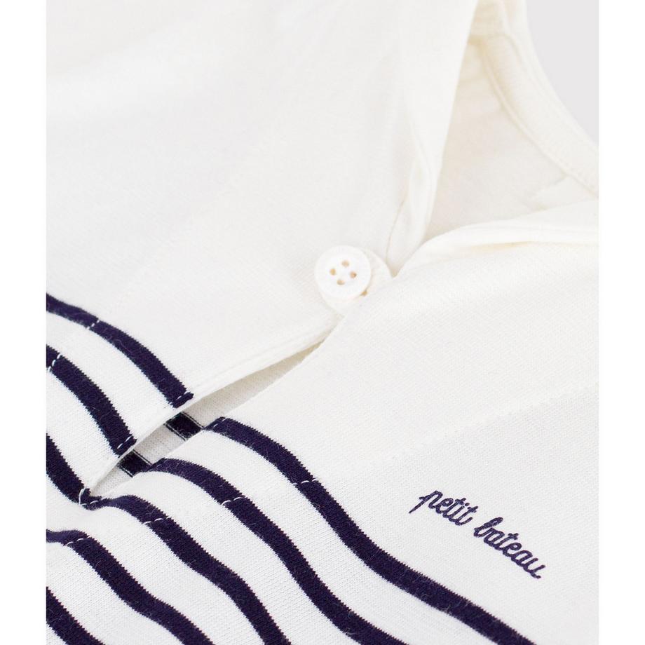 PETIT BATEAU Gestreifter Kurzarm Strampler  