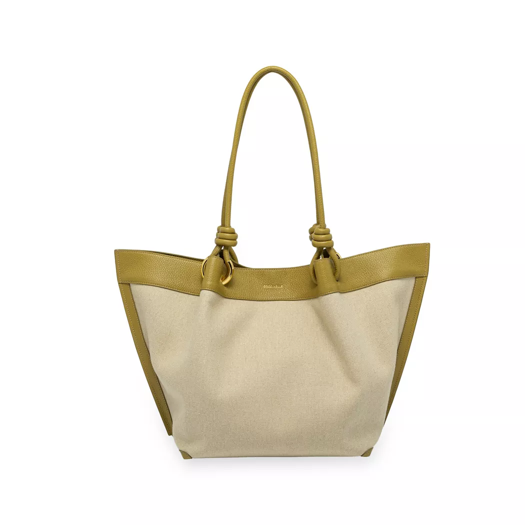 Coccinelle - Shopper-Tasche, für Damen, Beige, Größe ONESIZE