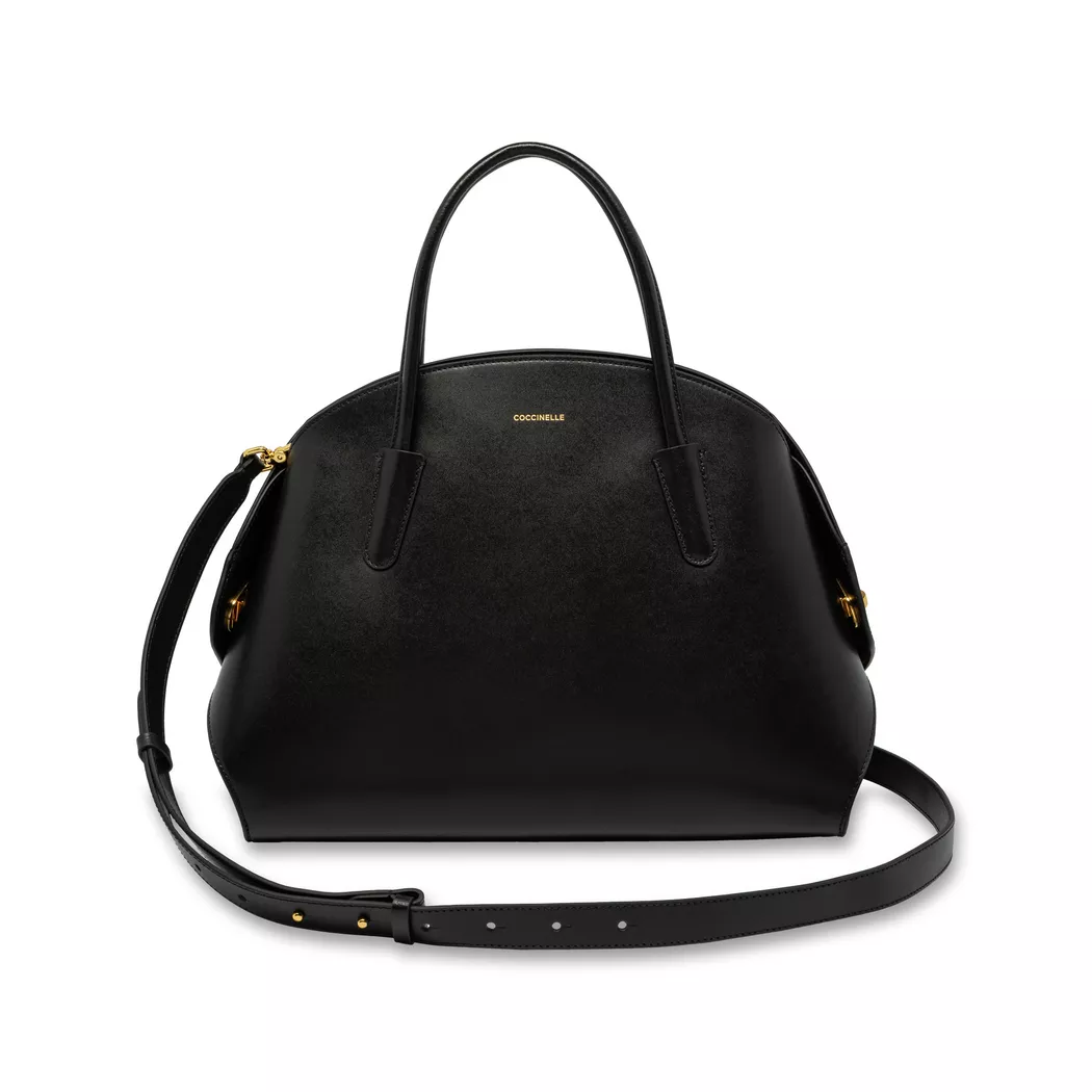 Ledertasche - Henkeltasche COCCINELLETYLDE schwarz damen